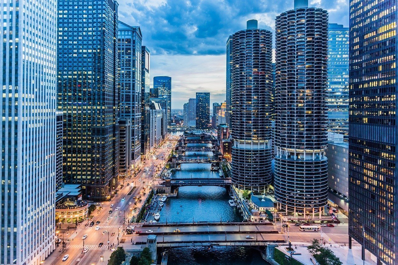 8. Chicago, Illinois (Image Credits: Pixabay)