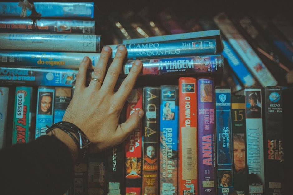 7. VHS Tape Collections (Image Credits: Pexels)