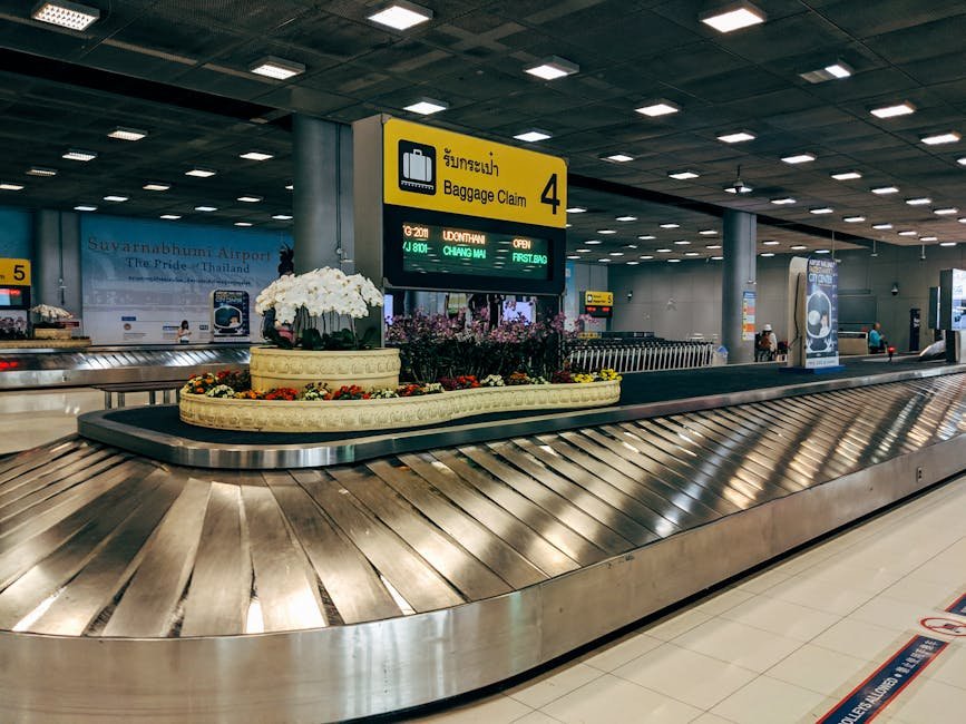 Which Airports Have the Worst Records - and What That Means for Your Bag (Image Credits: Pexels)
